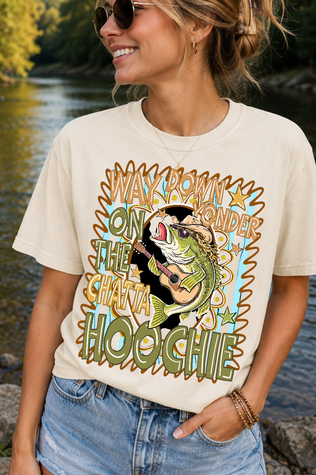 Way Down Yonder On The Chattahoochie T-Shirt