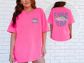 He Called Me to Fish Matthew 4:19 Christian Fishing T-Shirt | Neon Pink Comfort Colors Tee