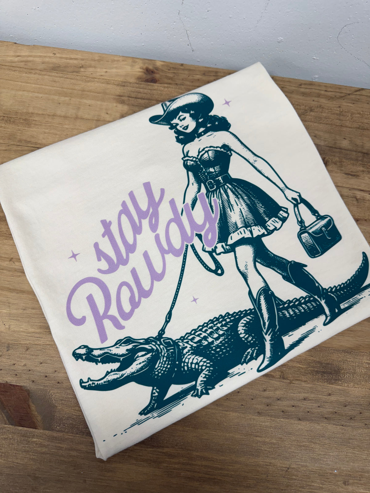 Stay Rowdy Cowgirl Graphic Tee