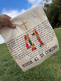 Your 41 Is Coming Christian T-Shirt | Comfort Colors Faith Cross Tee