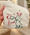 Christmas Boop Embroidered Tee & Crewneck Sweatshirt