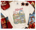 Kansas City Skyline Graphic Tee | Comfort Colors KC Soccer & City Landmarks Shirt