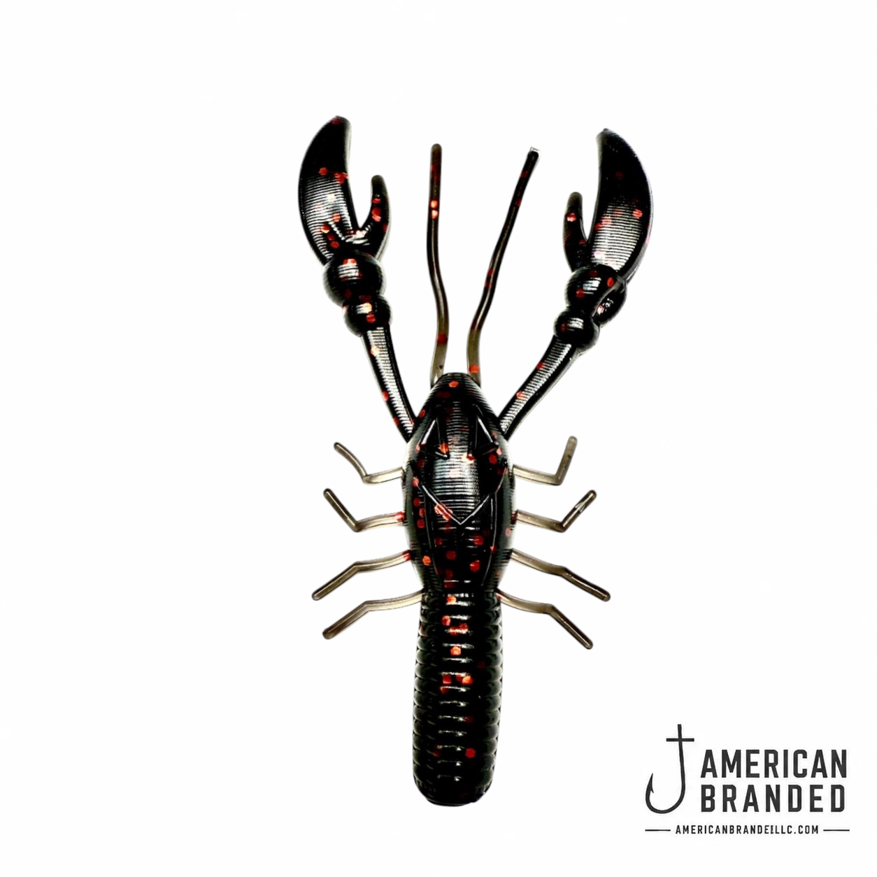 3" Soft Plastic Crawfish Bait | Multiple Colors | Hand-Poured Fishing Lure