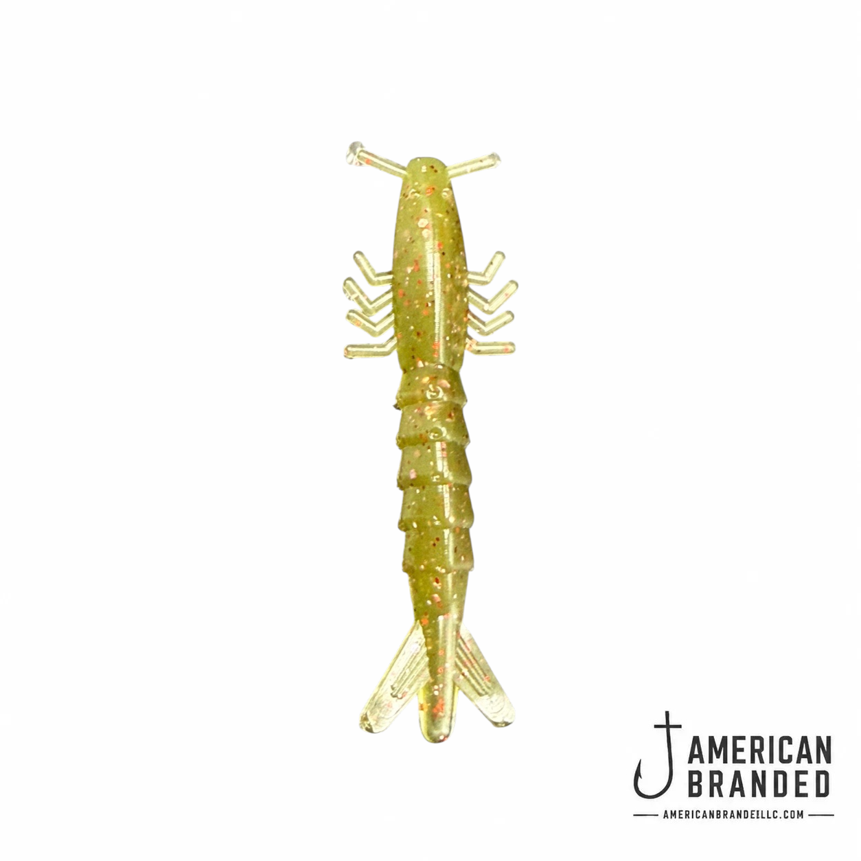 3" Soft Plastic Shrimp Bait | Multiple Colors | Hand-Poured Fishing Lure