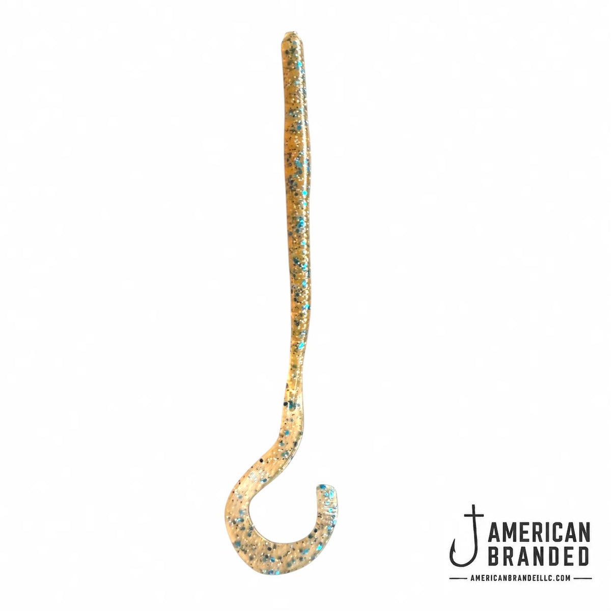8" Ribbon Tail Worm | Multiple Colors | Hand-Poured Fishing Lure