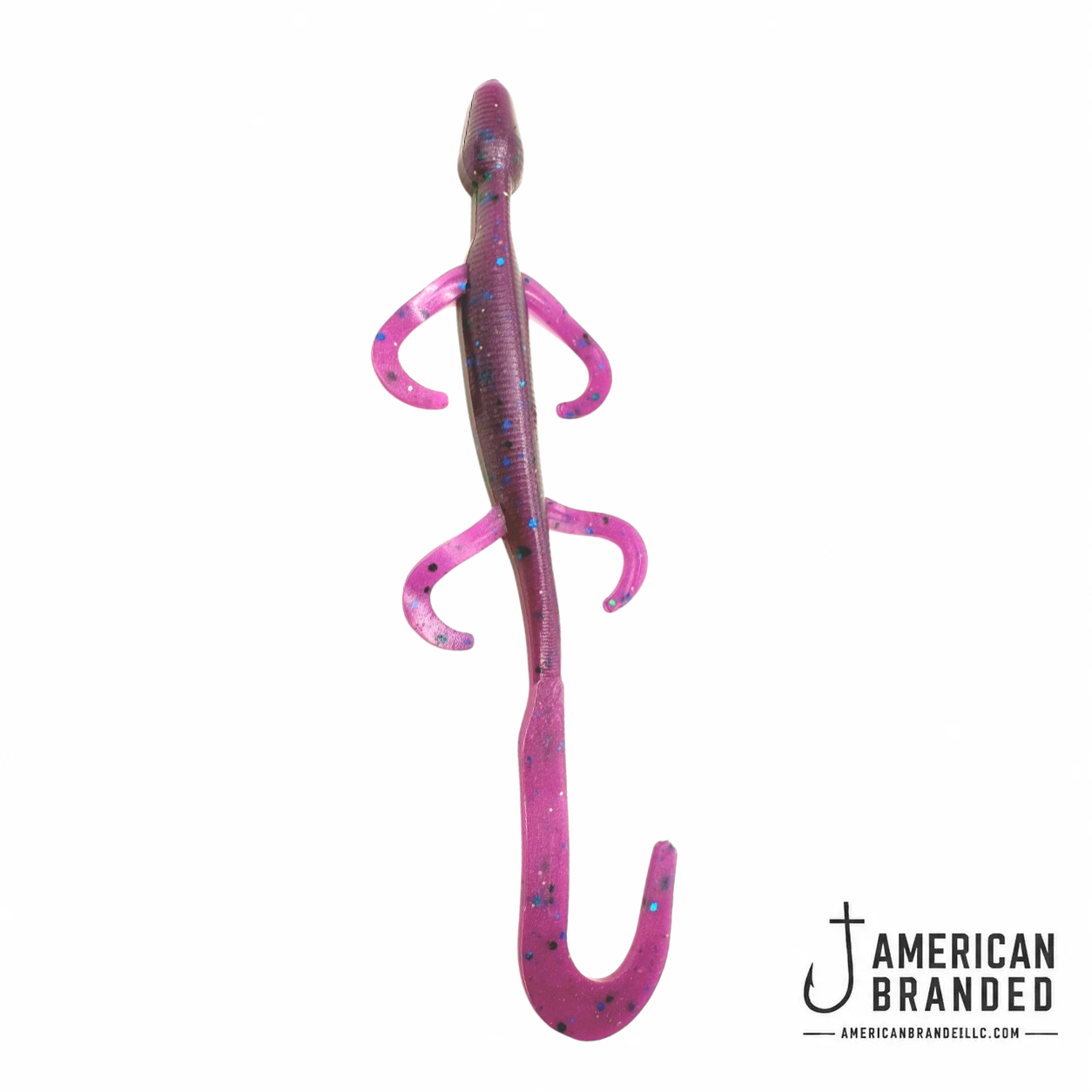6" Soft Plastic Lizard Bait | Multiple Colors | Hand-Poured Fishing Lure