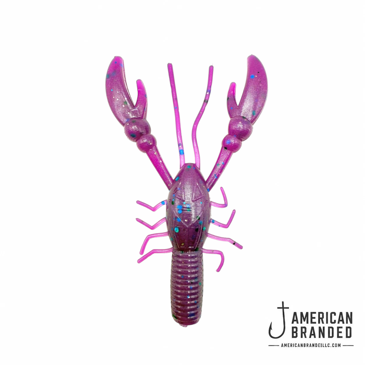 3" Soft Plastic Crawfish Bait | Multiple Colors | Hand-Poured Fishing Lure