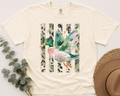 Mallard Duck Watercolor Graphic Tee | Leopard Print | Comfort Colors Ivory
