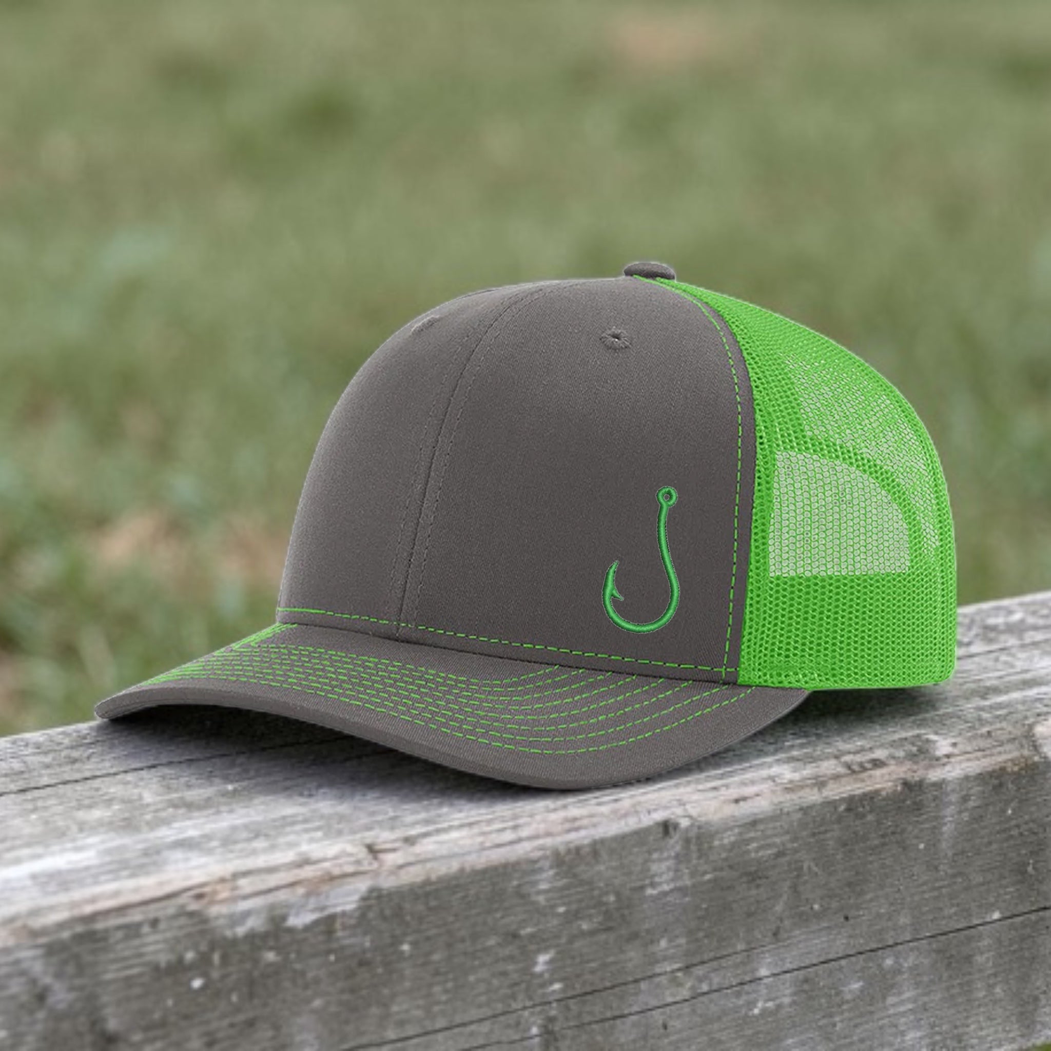 Fish Hook Trucker Hat