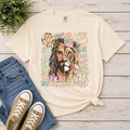 Lion of Judah Jesus Graphic Tee | Comfort Colors 1717 Ivory | Christian Shirt